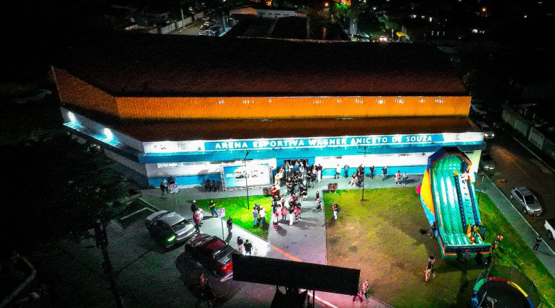 Nova casa do voleibol de São Sebastião: Prefeito Felipe Augusto e vice-prefeito Reinaldinho entregam nova Arena Esportiva do Pontal da Cruz